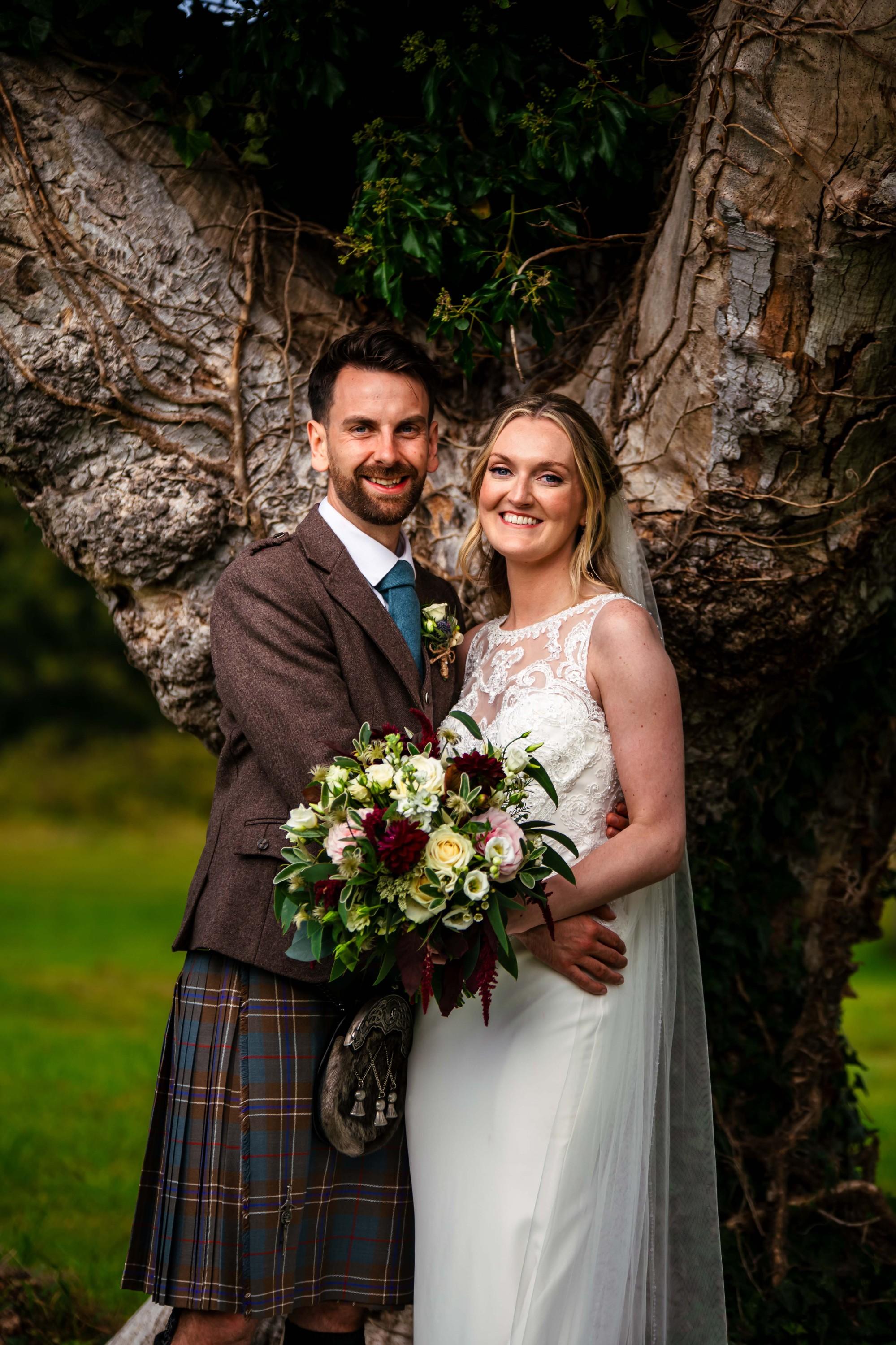 Real Scottish Wedding: Broxmouth Courtyard